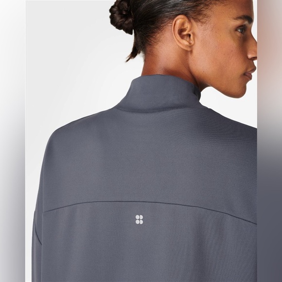 Sweaty Betty Eco Thermal Mock Neck Running Sweatshirt - Picture 5 of 12